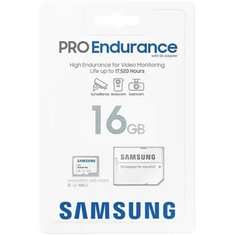 رم سامسونگ pro endurance ظرفیت 16 گیگابایت