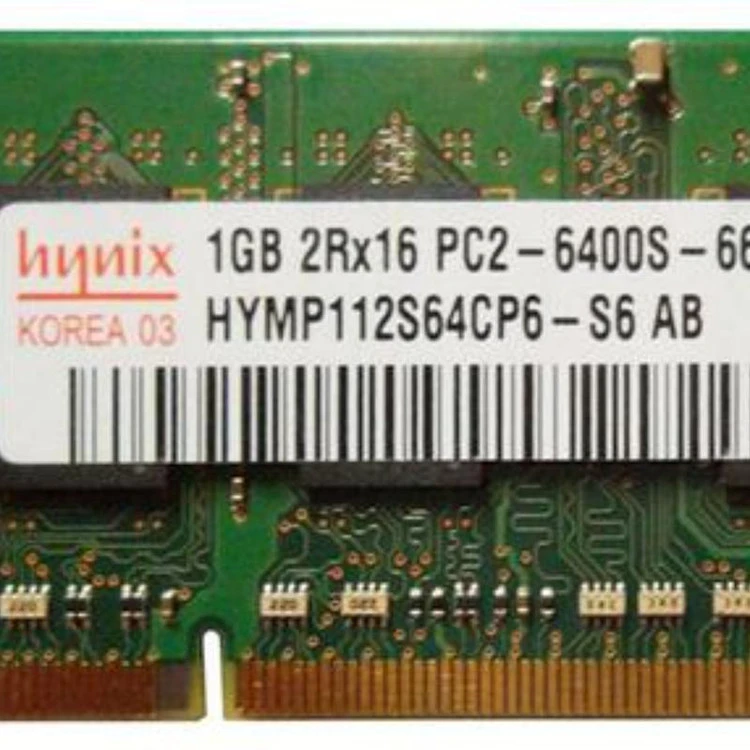 رم لپ تاپ Ram 1GB PC2 6400S -hynix