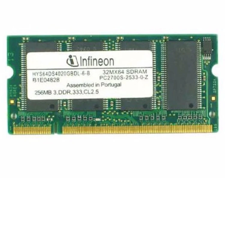 رم لپ تاپ اینفینیون DDR 333MHZ ظرفیت 256 مگابایت