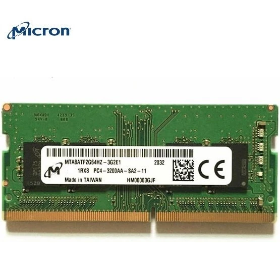 رم لپ تاپ میکرون RAM MICRON DDR4 8GB 3200MHZ
