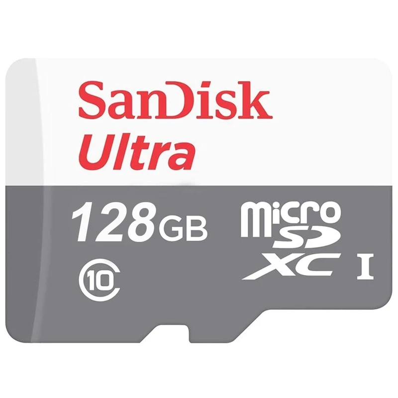 رم موبایل microSDXC سن دیسک مدل Ultra کلاس 10 استاندارد UHS-I U1 سرعت 100MBps ظرفیت 128 گیگابایت