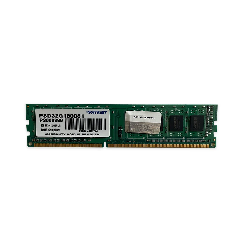 رم پاتریوت مدل PATRIOT 2GB DDR3 1600Mhz