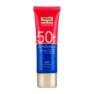 رم ژل ضد آفتاب ساین اسکین مدل Synshield با SPF50 مناسب پوست چرب آقایان حجم 50 میلی لیتر