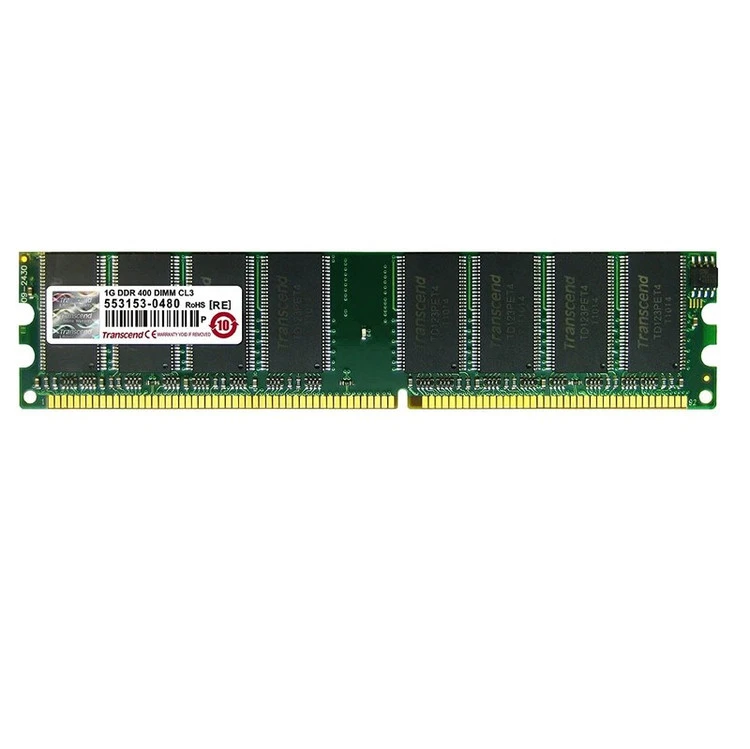 رم کامپیوتر ddr400 ترنسند ظرفیت 1 گیگابایت