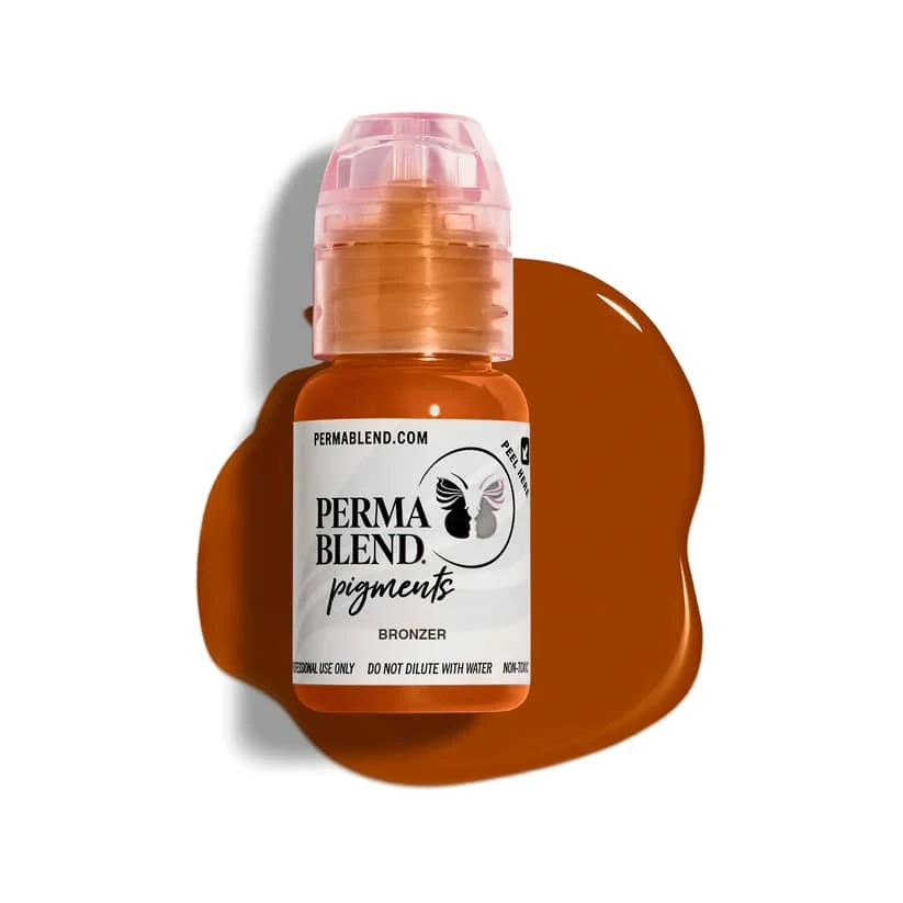 رنگ تاتو پرما بلند برونزر (bronzer) حجم 15 میل