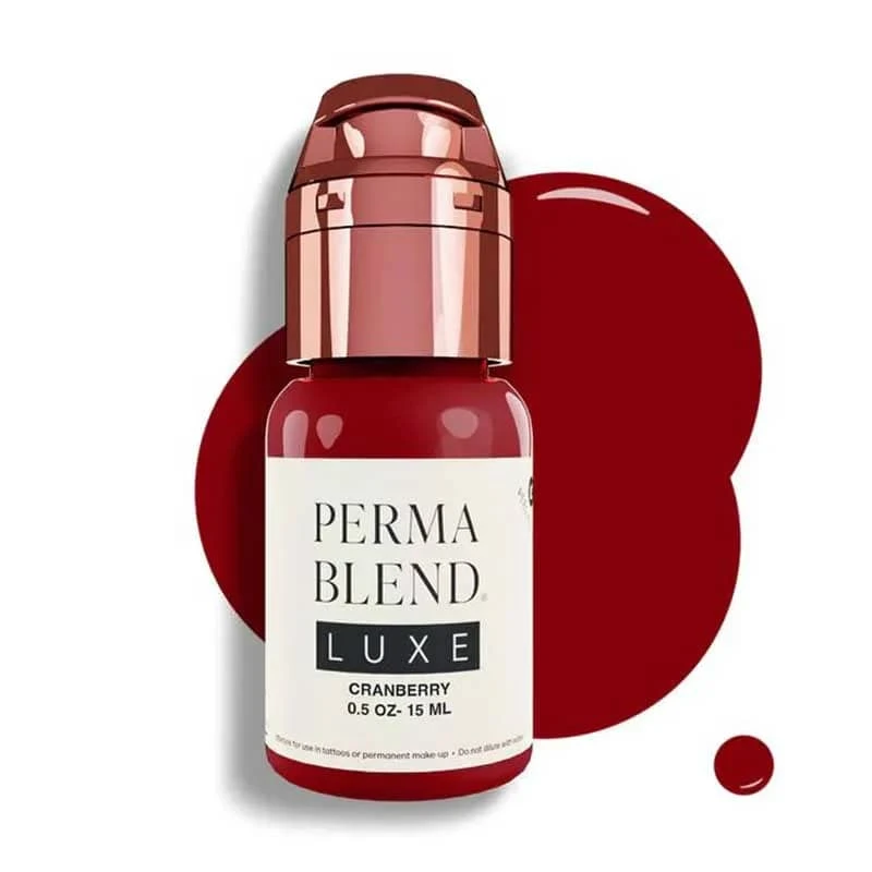 رنگ تاتو پرما بلند لوکس کرنبری (luxe cranberry) حجم 15 میل