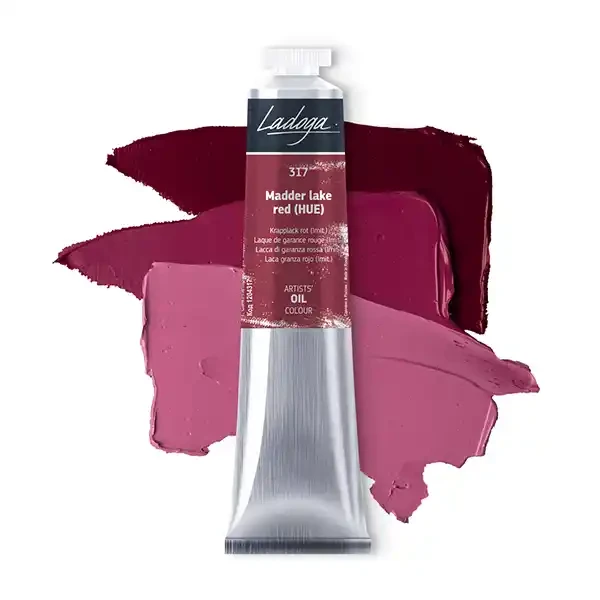 رنگ روغن سنت پترزبورگ (لادوگا) رنگ 317 Madder lake red