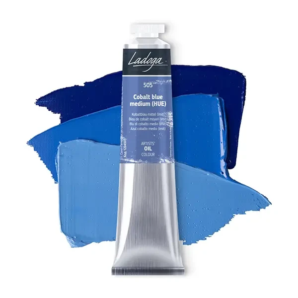 رنگ روغن سنت پترزبورگ (لادوگا) رنگ 505 Cobalt blue medium