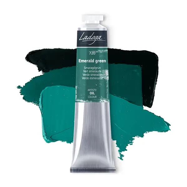 رنگ روغن سنت پترزبورگ (لادوگا) رنگ 720 Emerald green