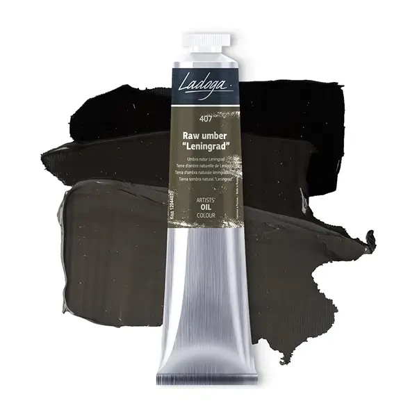 رنگ روغن سنت پترزبورگ (لادوگا) رنگ Raw umber 407
