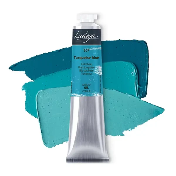 رنگ روغن سنت پترزبورگ (لادوگا) رنگ Turquoise blue 507
