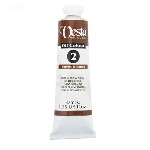 رنگ روغن وستا Burnt Sienna 2