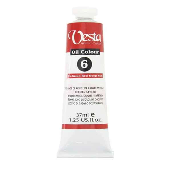 رنگ روغن وستا Cadmium Red Deep Hue 6
