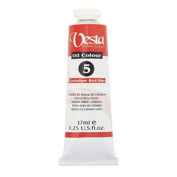 رنگ روغن وستا Cadmium Red Hue 5