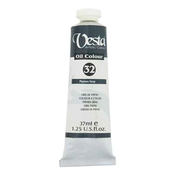 رنگ روغن وستا Paynes Gray 32