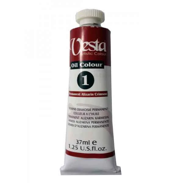 رنگ روغن وستا Permanent Alizarin Crimson 1