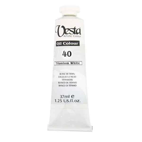 رنگ روغن وستا Titanium White 40