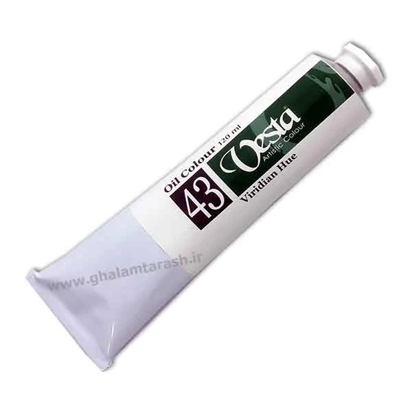 رنگ روغن وستا ۱۲۰ میل کد ۴۳ (Viridian Hue)