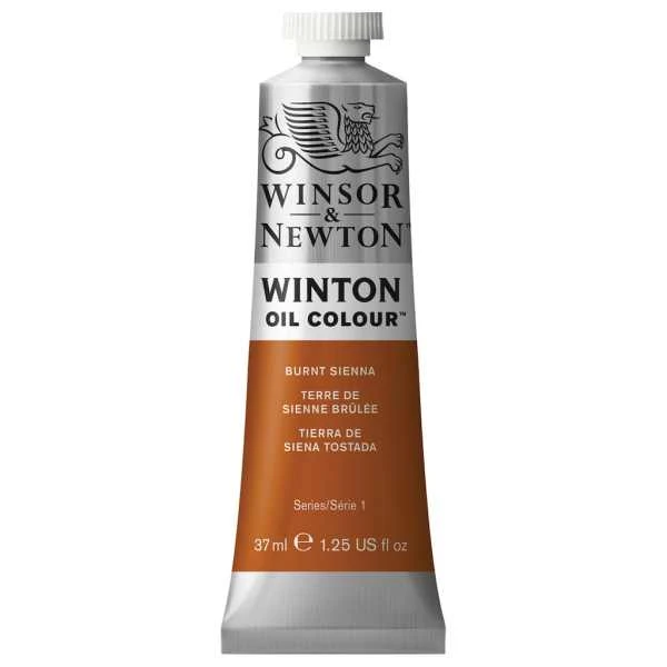 رنگ روغن وینزور اند نیوتون مدل BURNT SIENNA 2 حجم ۳۷ میلی لیتر