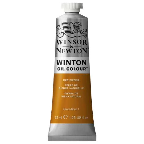 رنگ روغن وینزور اند نیوتون کد RAW SIENNA 552 حجم ۳۷ میلی لیتر