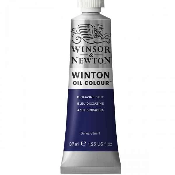 رنگ روغن وینزور مدل winton کد dioxazine blue) 406)