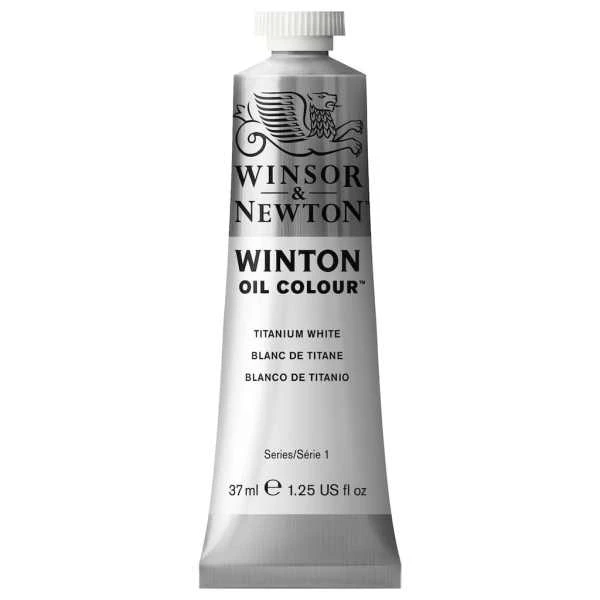 رنگ روغن وینزور مدل winton کد رنگ ۶۴۴ Titanium whiteحجم۳۷ میل