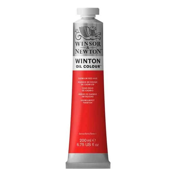 رنگ روغن وینزور وینتون 107 cadmium scarlet hue (حجم 200 میلی لیتر)