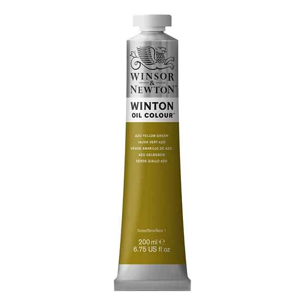 رنگ روغن وینزور وینتون 280 azo yellow green (حجم 200 میلی لیتر)