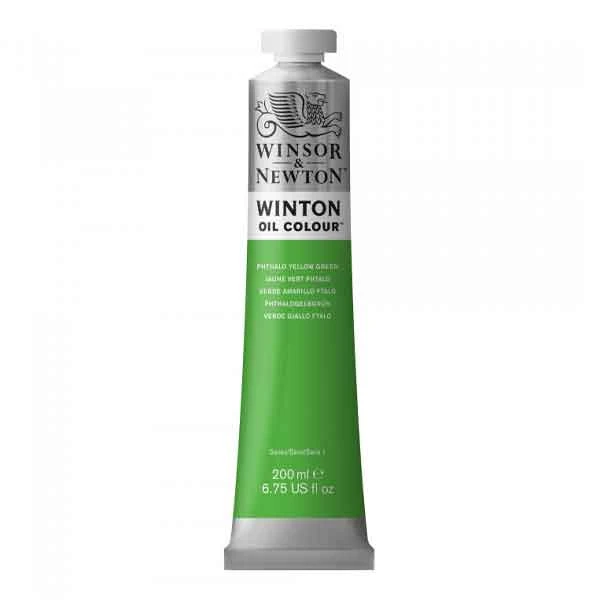 رنگ روغن وینزور وینتون 403 phthalo yellow green (حجم 200 میلی لیتر)