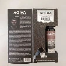 رنگ ریش موقت آگیوا Agiva رنگ قهوه ای حجم 125 میل
