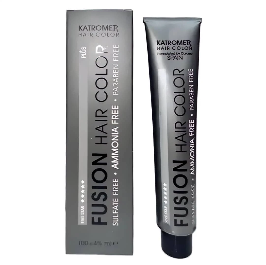 رنگ مو بدون سولفات و آمونیاک کاترومر سری خاکستری 100 میل
