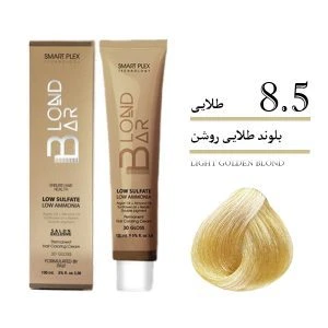 رنگ مو بلوندبار بلوندطلایی روشن 8/5-1