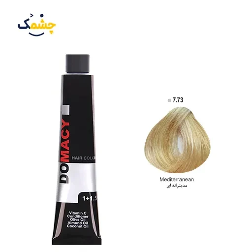 رنگ مو دوماسی (Domacy) شماره 7.73 حجم 120 میلی‌ لیتر رنگ مدیترانه ای
