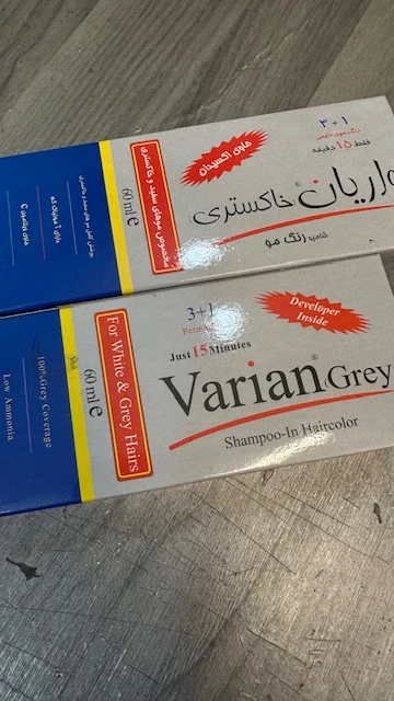 رنگ مو واریان خاکستری تیره 03 ( شرکتی اصلی )