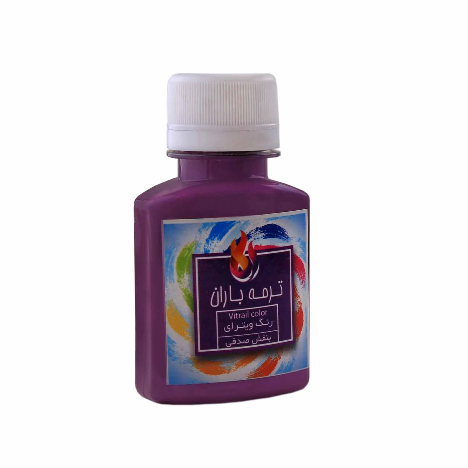 رنگ ویترای 60 میل ترمه باران بنفش صدفی