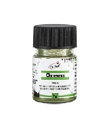 رنگ پودری دکتر گوستو حلال روغن سبز