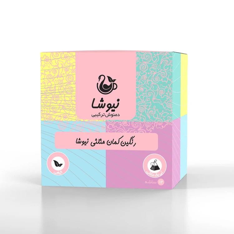 رنگین کمان مدل نیوشا 12تی پک