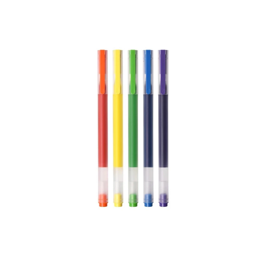 روان نویس رنگی شیائومی بسته ۵ عددی Xiaomi MJZXB03WC 5Color Pen