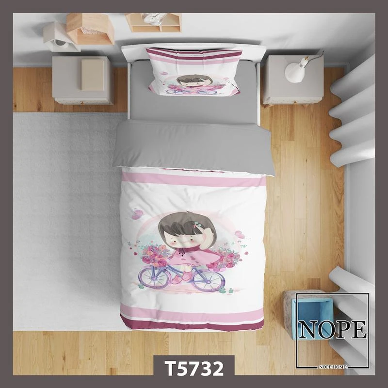 روتختی کودک طرح دختر فانتزی مدل T5732