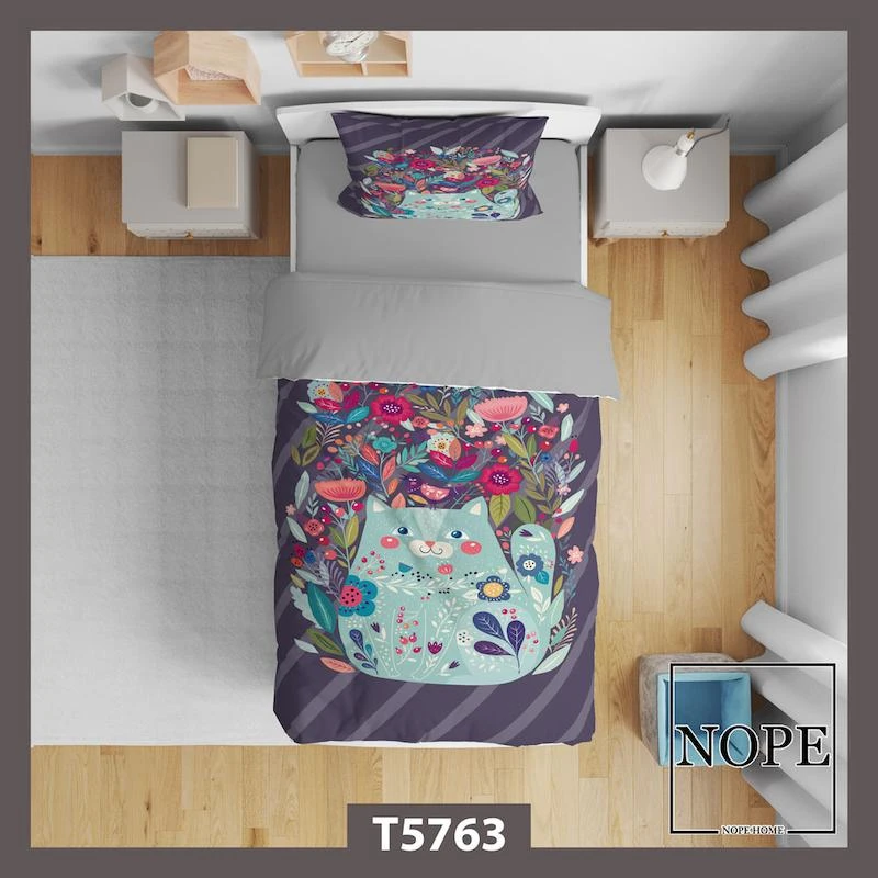 روتختی کودک طرح گربه مدل T5763