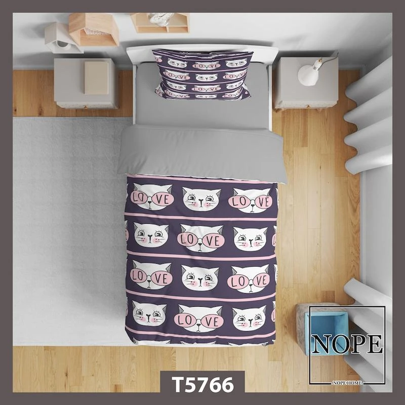 روتختی کودک طرح گربه ها مدل T5766