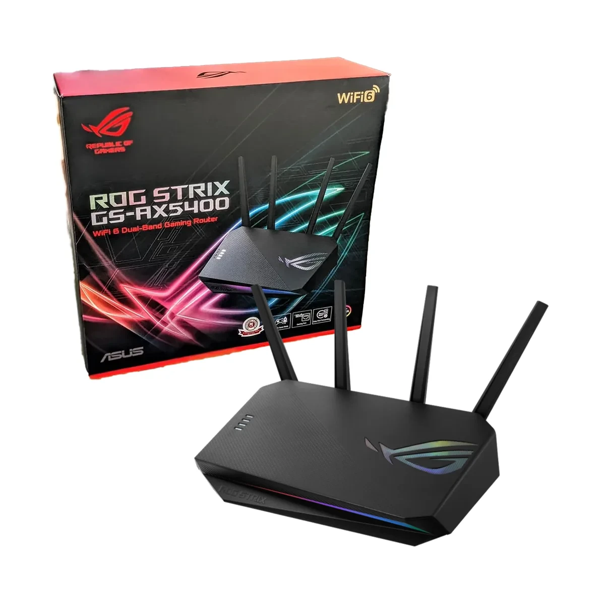 روتر گیمینگ ایسوس ASUS ROG STRIX GS-AX5400 Dual-Band WiFi 6 Gaming