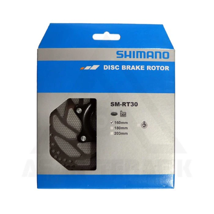 روتور دیسک دوچرخه شیمانو مدل Shimano SM-RT30 160mm