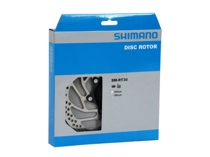 روتور دیسک دوچرخه شیمانو مدل Shimano SM-RT30 180mm