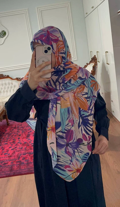 روسری زنانه نخی قواره 140