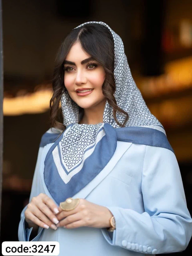 روسری سیا اسکارف کد ۳