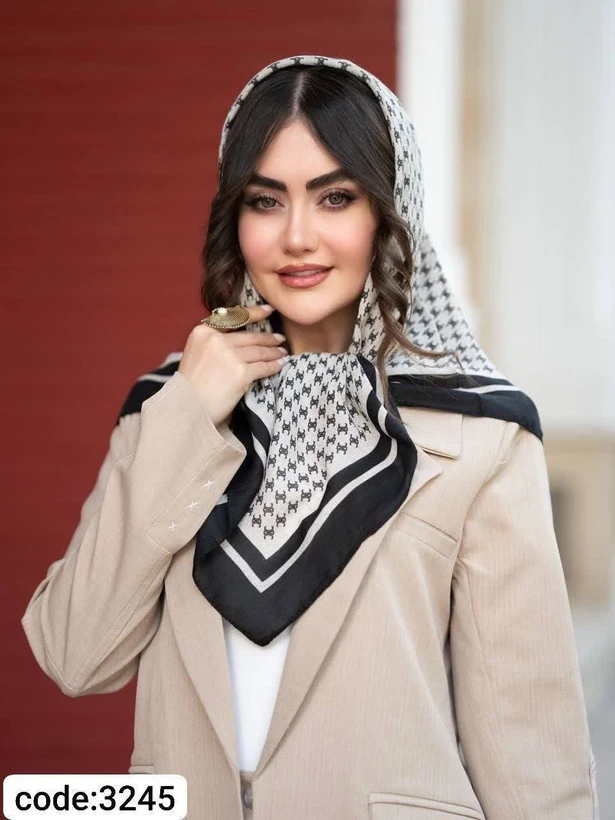 روسری سیا اسکارف کد ۴