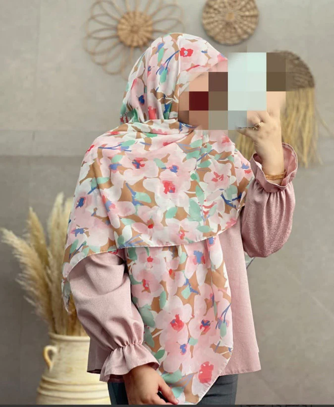 روسری نخی زنانه قواره ۱۴۰