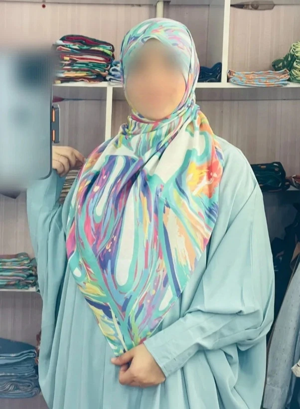 روسری نخی زنانه قواره بزرگ 140