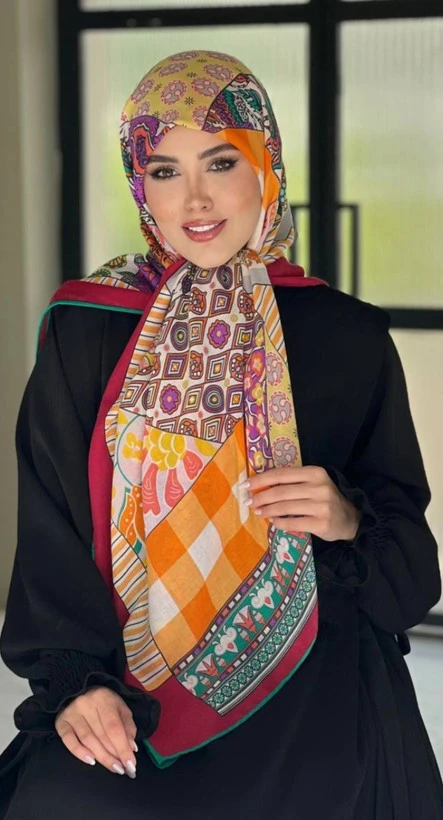 روسری نخی وال ترک ۱۴۰ دوردست دور